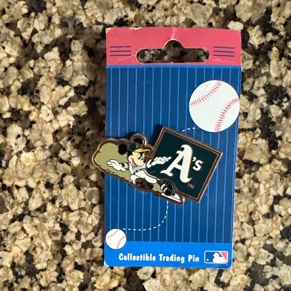 Baseball Trading Pin with Iconic Character